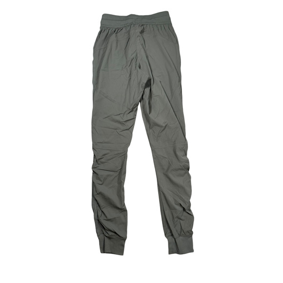 lululemon Beyond the Studio Jogger Size 2 Grey Sage Ruched Athleisure Tapered - Picture 5 of 10